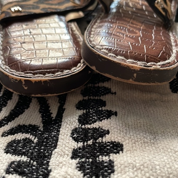 Sam Edelman Sandals Leopard Print - Picture 5 of 5